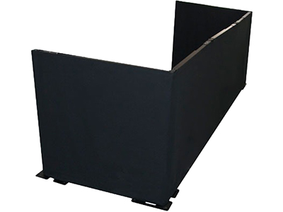 Showtex EasyDrape FOH set huren, 15,6 meter, zwart